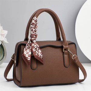 Fashion Embossed PU Leather Tote Bag For Women Urban Minimalist Large Capacity Top Handle Bag Versatile Crossbody Shoulder Bag