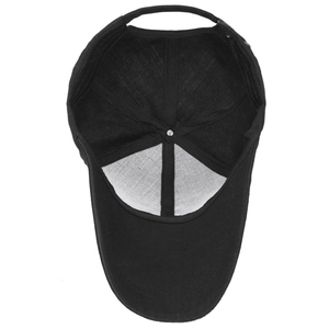 Men's outdoor cotton baseball cap with adjustable strap and durable sun visor