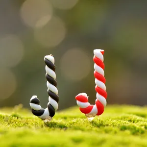 Mini décor de canne en sucre pour micro-paysage et décoration de plantes succulentes