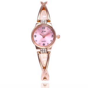 Orologio Al Quarzo Da Donna Moda Strass Bracciale Rigido Elegante Lega Orologio Da Polso Analogico Per Ragazze Stile Casual