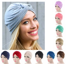 Collage of adjustable satin sleep caps in multiple colors showing pleated twist design