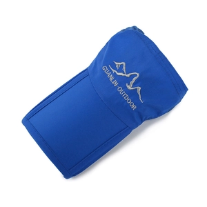 Casquette de baseball en mesh bleu foncé à séchage rapide avec bord pliable pour été