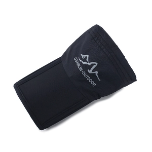 Quick-dry outdoor cap with mountain logo, ultra-thin foldable breathable baseball hat