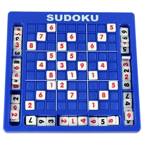 Sudoku Board Game Number Puzzle For Kids Adults Logic Training Mathematical Thinking Blue Plastic Desktop Educational Toy Gift