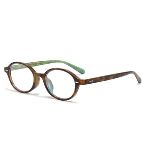 Retro Oval Sunglasses Tortoiseshell PC Frame Anti Blue Light Eyewear Y2K Fashion UV Protection Women Men