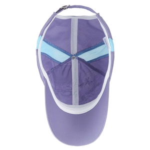 Inside view of kids quick-dry baseball cap with breathable mesh and metal buckle