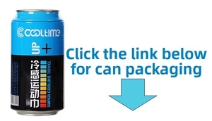 Blue cooling sports towel stored in a portable soda-can style container with clip