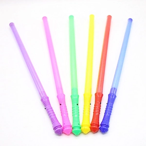 Set of 6 colorful 48cm LED foam glow sticks for concerts and party event cheering