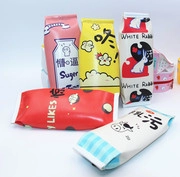 Embalaje creativo de bolsas de snacks para bragas estampadas de gatos de colores