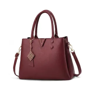 Detailed size chart and multi-color selection of the stylish faux leather handbag