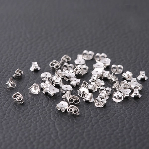 925 Sterling Silver Earring Backs Secure Butterfly Ear Stoppers Replacement For Jewelry Making Findings