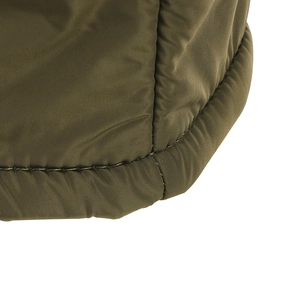 Berretto casual verde oliva da uomo con cuciture premium e tessuto termico isolante