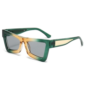 Cat Eye Sunglasses Women Oversized PC Frame UV Protection Geometric Trendy Retro Style Metal Decoration Streetwear