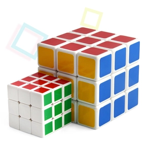 Educational 3x3x3 speed cube puzzle toy made of eco-friendly plastic for kids