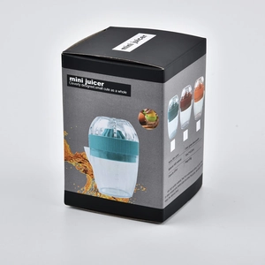 Mini manual lemon and orange juicer in premium packaging, 350ml capacity ABS material