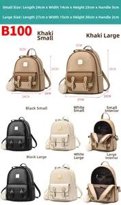 Comparaison détaillée des sacs à dos en cuir souple avec textures et détails de l'intérieur