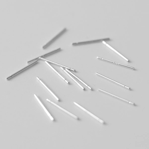 Pile of S925 sterling silver ear studs pins for sensitive ears and piercing care