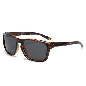 Lunettes De Soleil Polarisées Carrées Protection UV400 Monture PC Verres TAC Sport De Plein Air Cyclisme Conduite Homme Femme