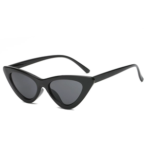 Vintage Cat Eye Sunglasses UV400 Protection Small Frame Plastic Retro Street Style Women Men