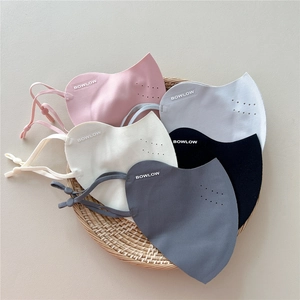 Sun Protection Face Mask Breathable Ice Satin Adjustable Ear Loop 3D Stereoscopic Outdoor UV Shield For Women Men