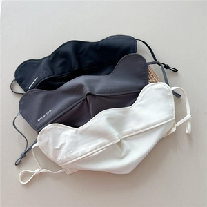 Summer cooling sun protection face masks in black, grey and beige with breathable mesh