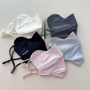 UV protection breathable face mask for women in five colors with eye corner coverage