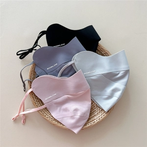 Breathable multi-color sun protection face masks with adjustable straps and cooling fabric
