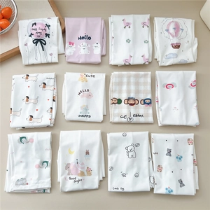 Sun Protection Sleeves Ice Satin Arm Covers Cartoon Print Cooling Breathable Elastic Outdoor Driving For Women