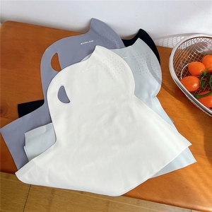 Ice silk sun protection face masks in four colors with breathable vents and ear loops