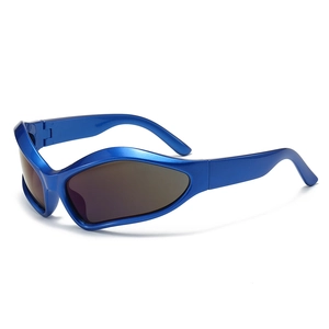 Sports Sunglasses PC Frame UV400 Protection Windproof Cycling Driving Y2K Futuristic Unisex