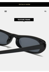 Gros plan détaillé montrant la texture brillante et la finition de la monture ovale