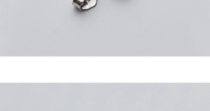 Macro shot of S925 sterling silver earring backings for DIY jewelry making