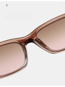 Detailed macro view of the crystal amber frame with integrated nose pads and gradient lenses