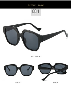 Detailed views of vintage large frame leopard sunglasses with dark grey lenses