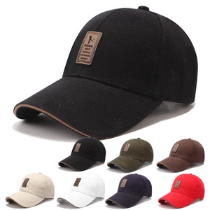 Berretto Da Baseball In Cotone Traspirante Protezione Solare Sport All'aria Aperta Golf Cappello Regolabile Retrò Semplice Visera Curva