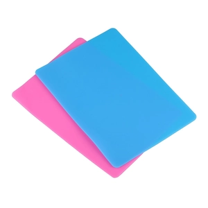 Silicone Placemat Waterproof Heat Resistant Baking Mat Non-Slip Rectangle Protective Table Desk Mat For Kids Kitchen Students