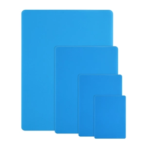 Blue silicone mat set for DIY jewelry casting and craft tabletop protection