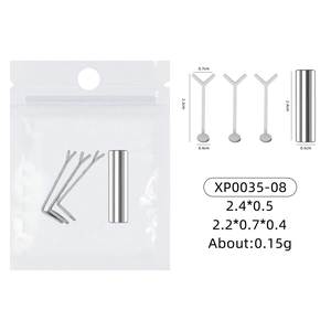 Y-shaped nail art magnet tool set with detailed size dimensions for cat eye effects