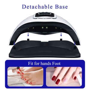 280W UV LED Nagellampe mit abnehmbarer Basis für professionelle Maniküre und Pediküre