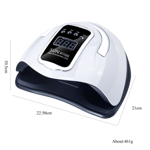 Hochleistungs-280W UV LED Nagellampe X11 MAX mit Display und vier Timer-Einstellungen