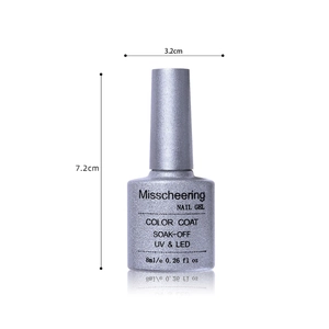 Vernis à Ongles Gel Cat Eye Blanc Scintillant 8ml avec Dimensions de Produit