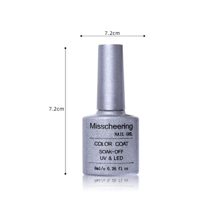 Misscheering 8ml Soak-Off UV LED Katzenaugen Nagellack Gel Flasche mit Abmessungen