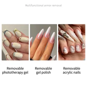 160ml professional nail gel remover for UV gel, polish, and acrylic nail treatments