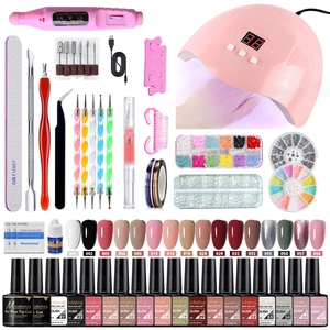 Professional UV LED Dryer Lamp Electric Drill Gel Polish Acrylic Powder Rhinestone Brushes Manicure Salon Home DIY Tools
