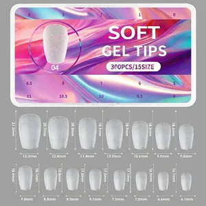 Guide des tailles pour capsules américaines mates montrant 15 dimensions différentes