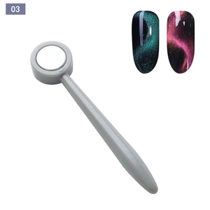 Cat-Eye Nagelmagnet-Werkzeug mit rundem Magnetkopf für kreative funkelnde Nagellack-Effekte
