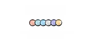 Detailed palette of metallic nail gel showing mirror, water ripple, and 3D line effects