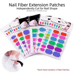 Non-Woven Nail Satin Extension Fiber Fiberglass Wrap For Repair And Reinforcement Professional Manicure Tools Accessories