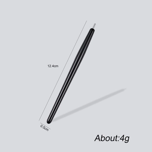 Stylet magnétique fin pour billes d'acier nail art, 12,4 cm de long et 0,5 cm de large