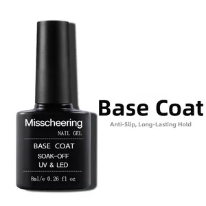 Misscheering 8ml base coat soak-off per il potenziamento professionale UV LED